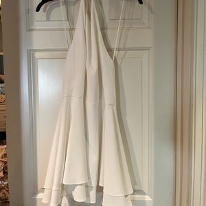 Alice and Olivia White Romper!